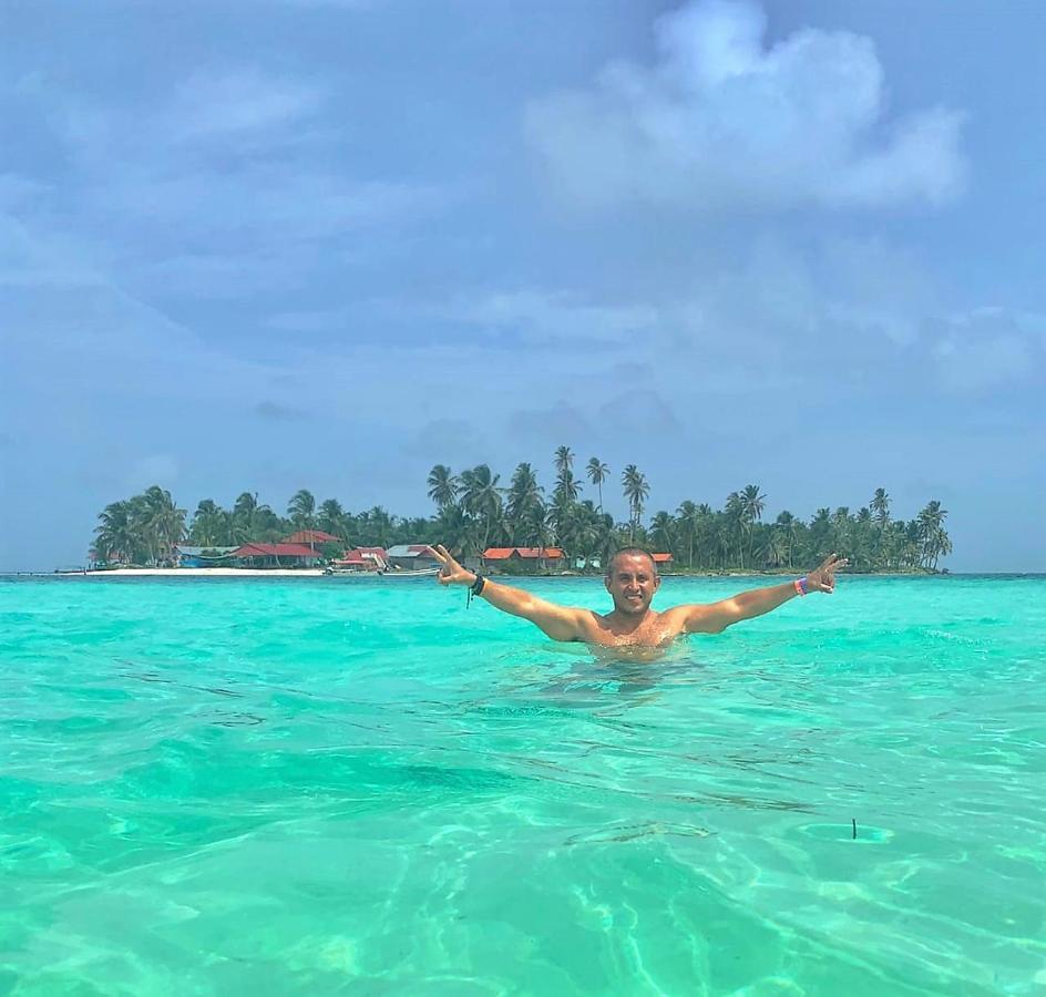 San Blas Islands - Private Cabin Over-The-Ocean Including Meals Mandinga Bagian luar foto